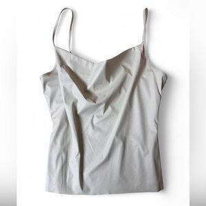 Ramy Brook Light Gray Satin Cowl Neck Camisole